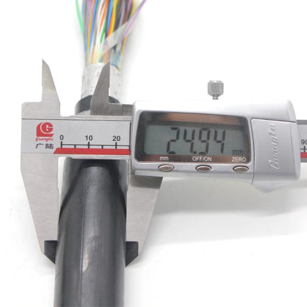 Waterproof Jelly Filled Double Jacket 25 50 100 200 400 500 600 pair Outdoor Multipair telephone cable