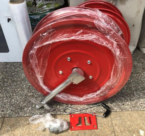 Fire Accessories Retractable Hose Reel Metrix Fire Fighting With Bladder Foam Tank