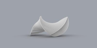Stainless Steel Art Installation Outdoor Marble Sculpture 100CM Custom