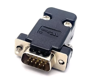 Moog ITT Servo Motor Connector with 1000V Voltage Rating, Metal/Plastic Construction and Omrons Domestic Contacts