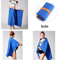 Absorbant à séchage rapide, sport coloré, salle de gym, serviette d'entraînement en microfibre, avec sac de silicone