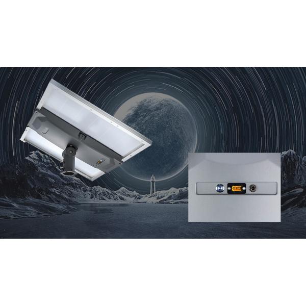 12000Lm 10M Outdoor Solar Street Light ,  50AH All in One Solar Street Light