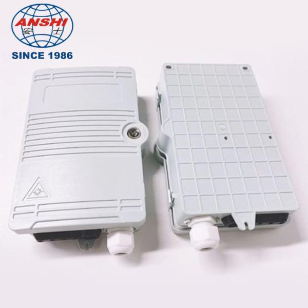 ANSHI 4 Ports Fiber Access Termination Box FTTH Outdoor Fiber Optic Terminal Box