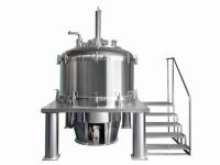 Tirez la centrifugeuse de levage de panier de Peeler de fines particules de décharge de sac