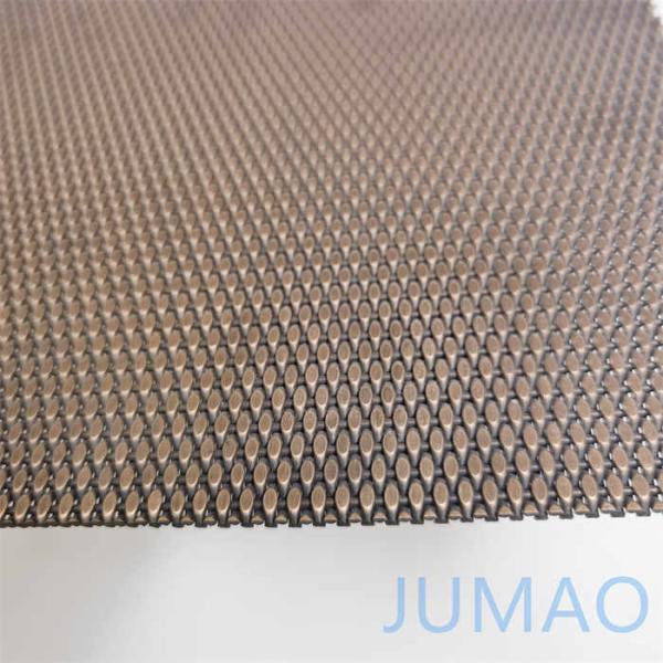 Steel Architectural Mesh Wire Panels in Antique Copper for Balustrade Applications