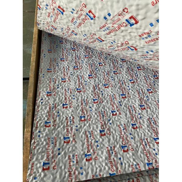 Water Ripple Corrugated Stainless Steel Sheet for Customized Architectural Decoration