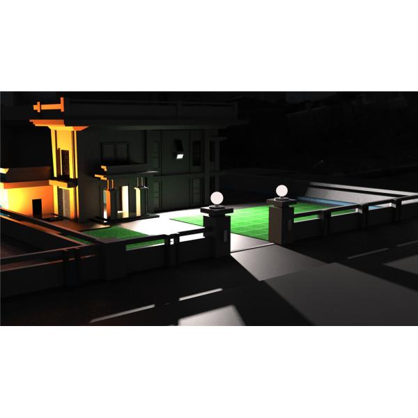 Crépuscule solaire de lumière d'inondation de degré de sécurité extérieur de rue à Dawn Waterproof IP67