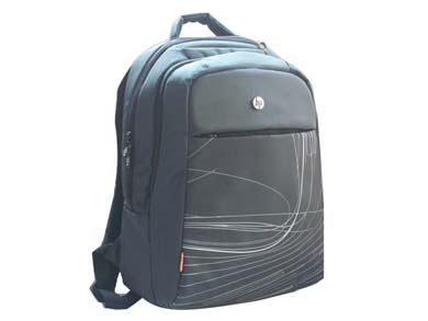 Nylon deep blue fashion Laptop Backpacks with outdoor designer for portable use