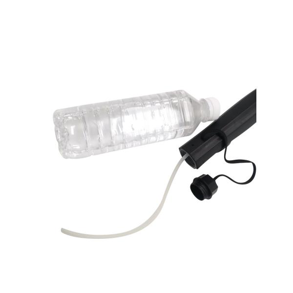 Air Fan Water Spray Straight Handle Umbrella Black And Manual Open Custom Golf Umbrellas