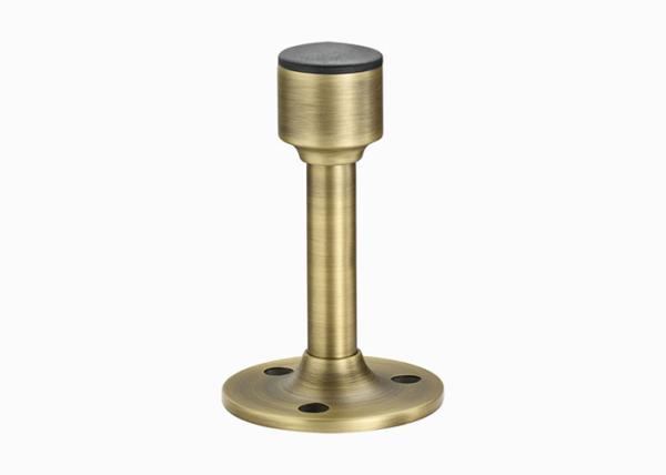 Rubber Head Brass Door Stops 54mm 88mm Fashionable Elegant Outlook