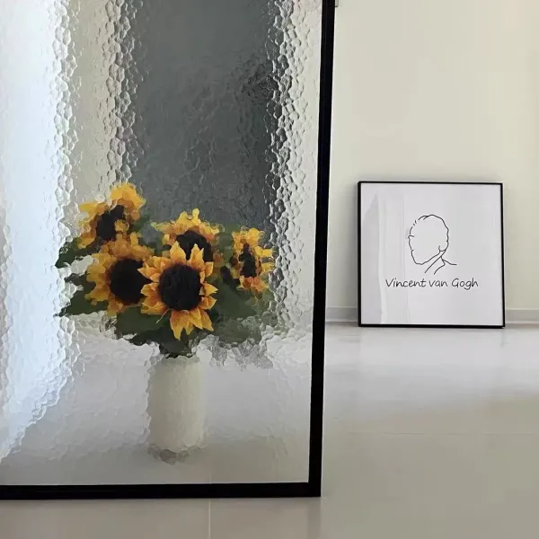 Showcase Decorative Glass Fireproof Stylish Patterned Glass Panels