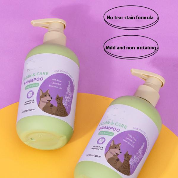 Gel de douche pour animaux de compagnie déodorant à longue durée Shampooing de bain parfumé