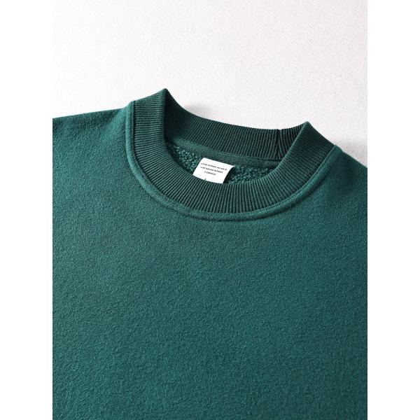 На заказ длинные рукава цветная одежда органическая вышивка мужской пуловер с круглым шеей