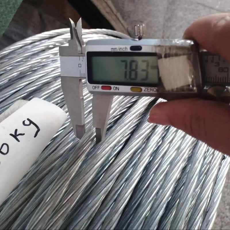Low Relaxation PC Steel Strand 15.2mm 1860MPa 7‑Wire Prestressed Steel Strand For Bridge Construction