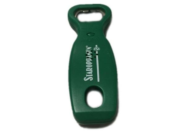 Flat Bar Beer Bottle Opener 50g Music Plastic Metal Sensor Switch Customized 22*35mm