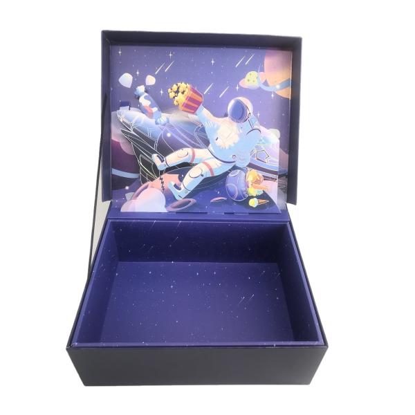 Other Gift Craft Customized Size 3D Cardboard Rigid Box for Surprise Gift Packaging