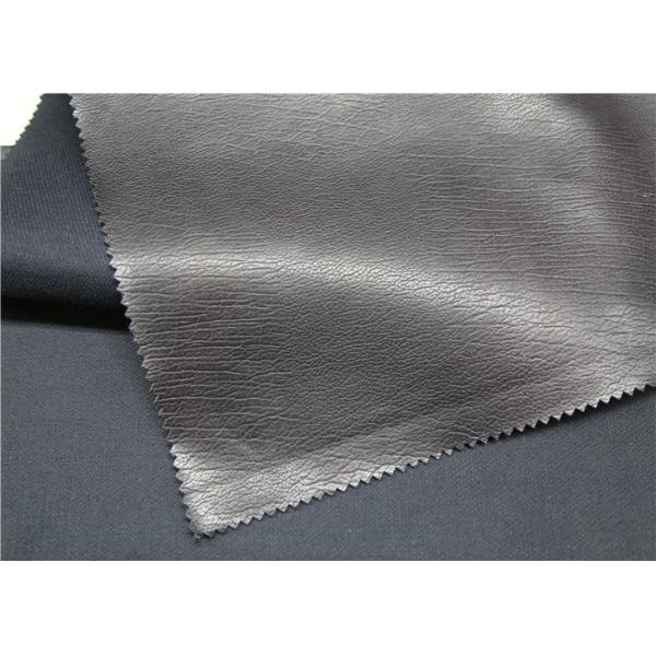 Custom Embossed Garment Leather Fabric Gram Weight 330gsm Anti - Mildew