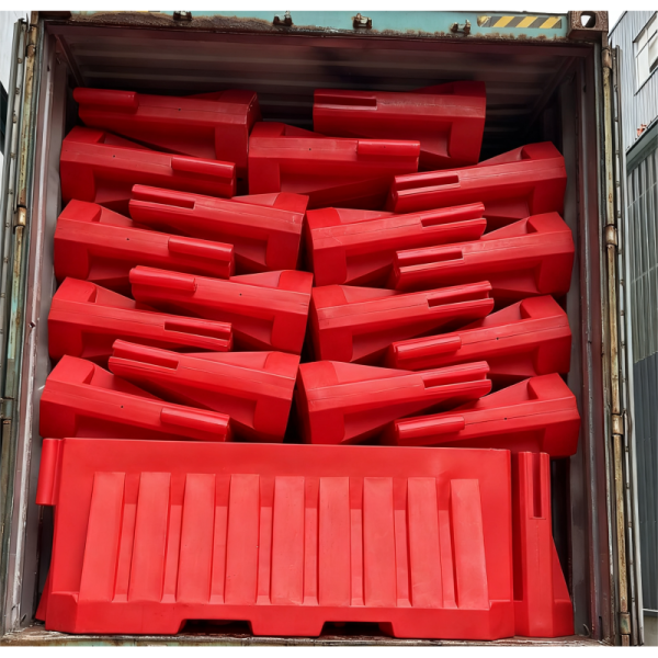 Hot-Selling in the Dominican Republic – 2m PE Plastic Traffic Barrier | Water-Filled Safety Fence / Portable Warning Barrier – China Factory Supply