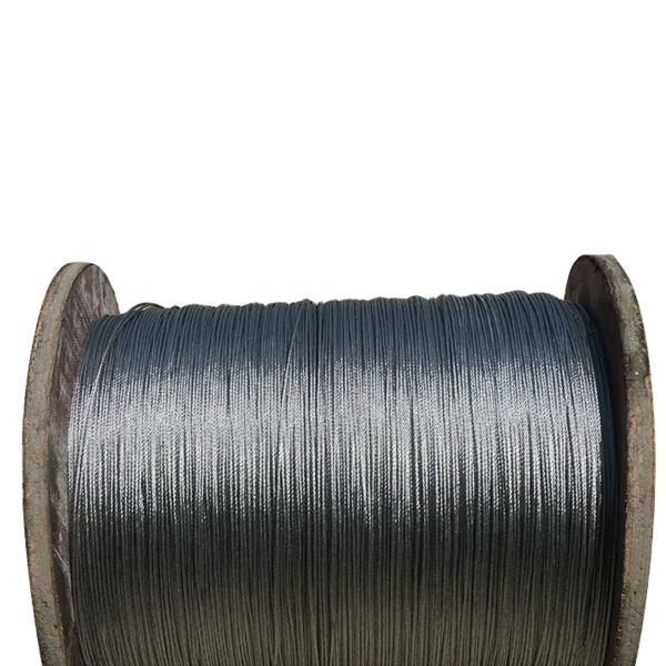 Sistema de 7x19 Cables de avión 1/8 SS Cables de acero Cables de cable de cable de cable de cable de acero inoxidable T316