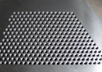 Hot Dipped Perforated Galvanised Sheet , Perforated Steel Plate For Stair Tread