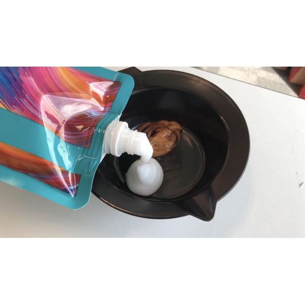 No Ammonia Hair Dye ，Parabens ,  100% Cover Gray Color Use For Hair Cream Colour