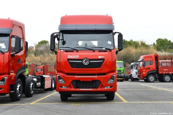 8X4 camião pesado Dongfeng 1-10T camião CNG com combustível diesel e transmissão automática