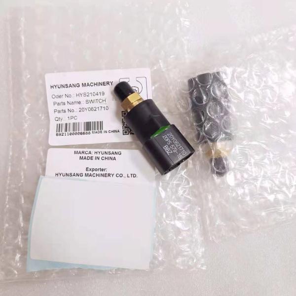 KOMATSU Mini Excavator Parts Switch 20Y0621710 08064-10000 203-06-56210 pour 6D95 PC200-6