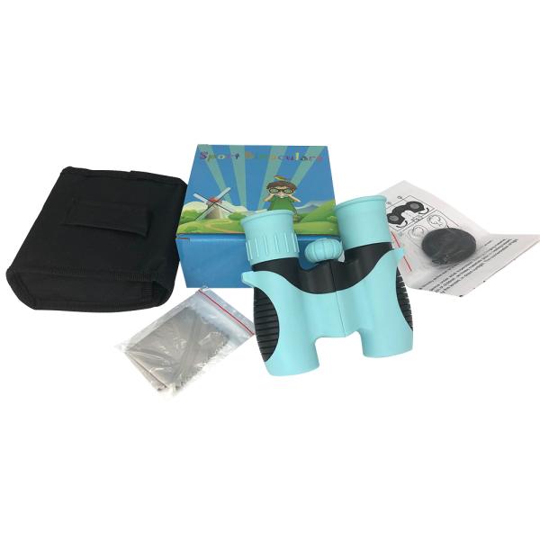 Покрытие биноклей детей предохранения от глаза 8x21 противоударное резиновое