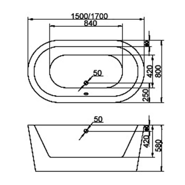 cUPC freestanding bathtub with feet seamless joint finish oval acrylic tub for USA Canada