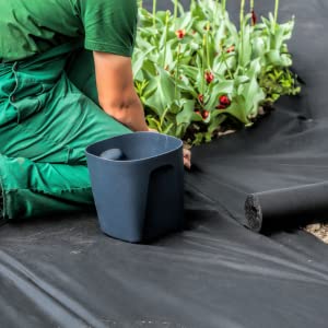 6 Mil Polyethylene Sheeting Roll Black Plastic Sheeting, Plastic Tarp, Plastic Mulch, Weed Barrier, Concrete Moisture