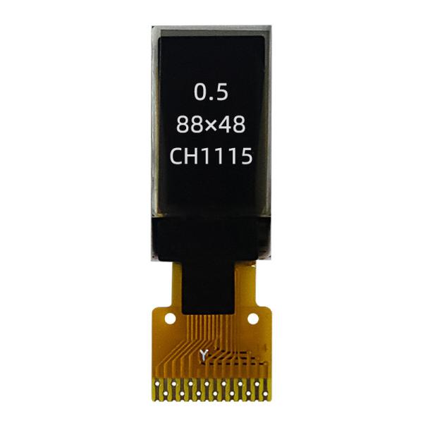 0.5 inch WHITE /BLUE PMOLED display  88X48 dots  IIC  interface driving IC CH1115