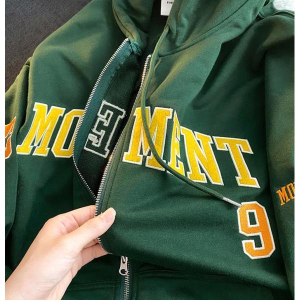 Clothing Manufacturers For Small Orders Men'S Full Zip Front Hoodies Sweatshirt Full Sleeve Top