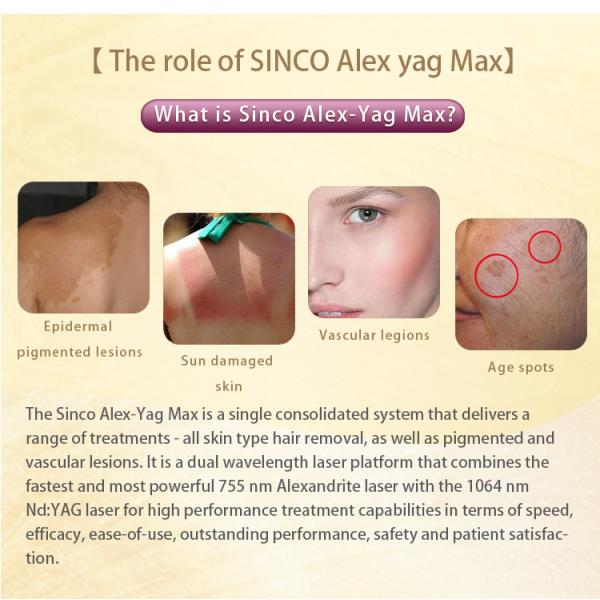 Hair Removal Alexandrite Laser Machine