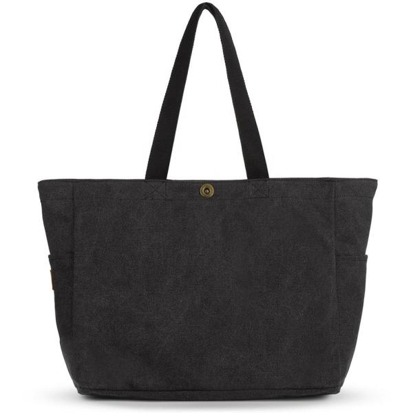 Gym Blank Canvas Weekender Bag , Waxed Canvas Duffle Embroidered Tear Resistant