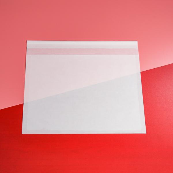 Recycled Biodegradable Subtranslucent Glassine Wax Paper Bags With Your Own Logo