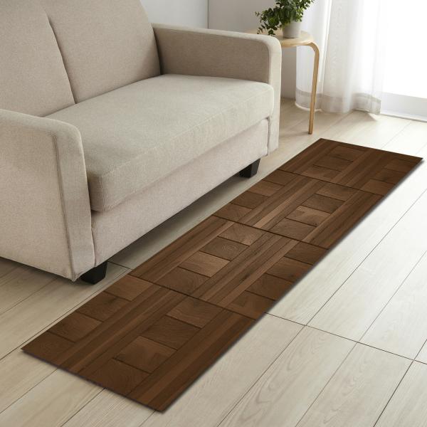 Tapetes absorventes do assoalho do quarto da esteira de porta 40*120cm da grão de madeira 60*180cm
