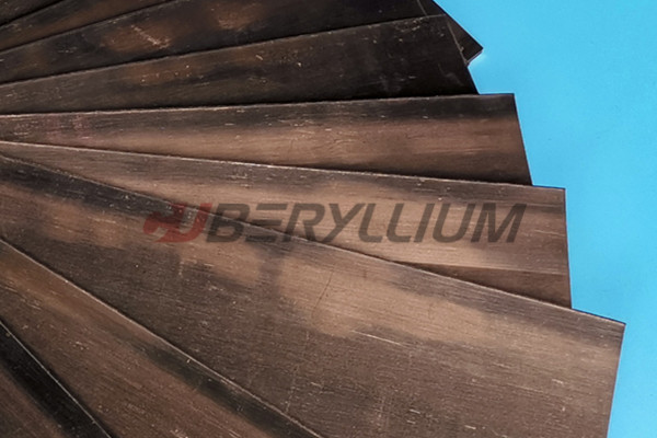 Плита меди 6x25x500 бериллия BrB2 CuBe2 TD02 закаляет для платформы масла отростчатой