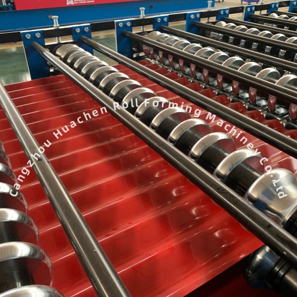Professional 380V Double Layer Roll Forming Machine with 15m/min Speed for 0.3-0.6mm Wall Panels
