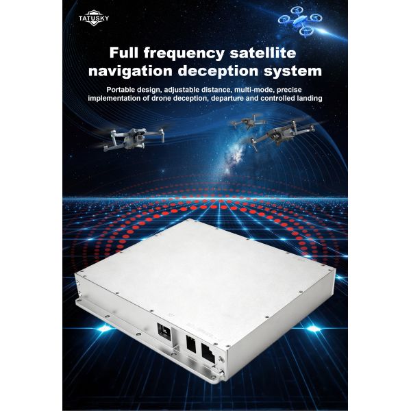 4-6 Channel Signal Source Drone Spoofing System with GPS/BDS/GLONASS/Galileo Support and 2km Effective Anti-FPV Device