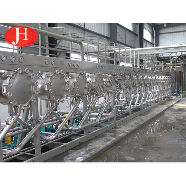 Hydration Cassava Starch Processing Equipment Milk Dewatering