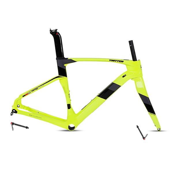 Disc Brake T900 Carbon Road Bike Frame Set With REACH Approval