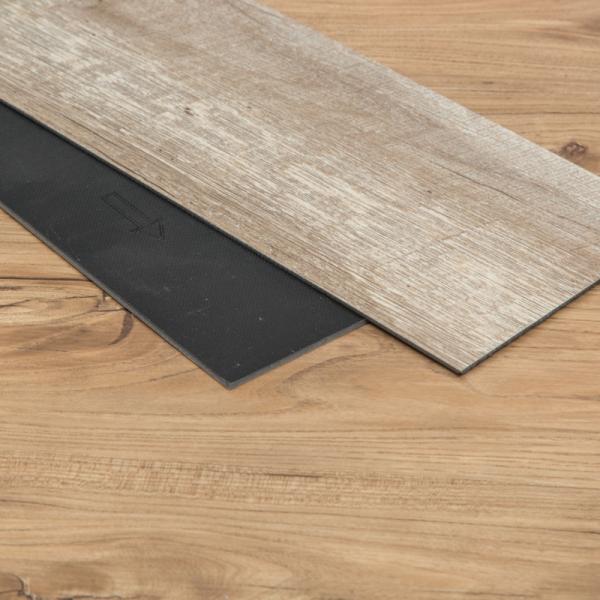 Anti Slip LVT Wood Plank , Luxury Vinyl Sheet Flooring 3D Printed For Shopping Malls