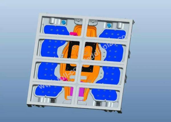 10 Mm Pixel Pitch LED Stage Display Without Fans Good Hot Dissipation