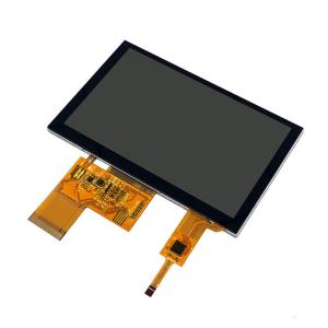 800 X 480 Ips 5 インチ TFT LCD ディスプレイ TFT 容量タッチスクリーン 16m カラー 1000 ニット