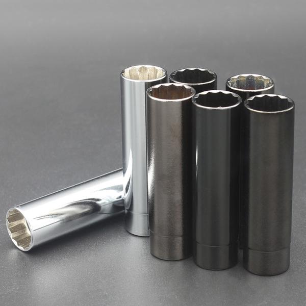 BMW MINI 14mm Thin Wall Spark Plug Socket 12 Point Matte Chrome Coating