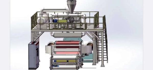 the latest hot sale 1.6 meter Single S non woven cloth making machine(full set) PP Meltblown Production Nonwoven Fabric