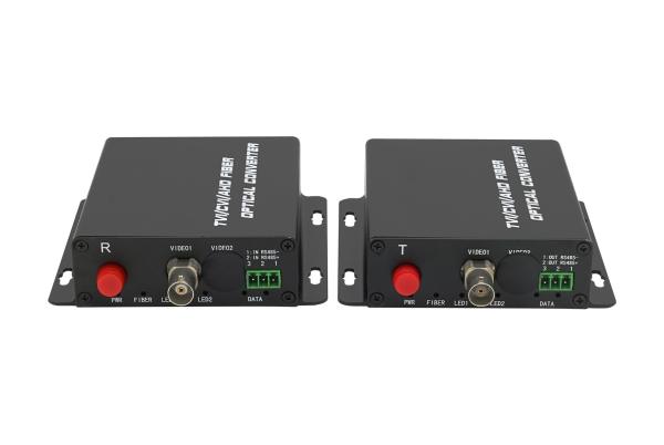 8 channel video multiplexer Self adaptive output HDCVI signal , fiber video converter standalone