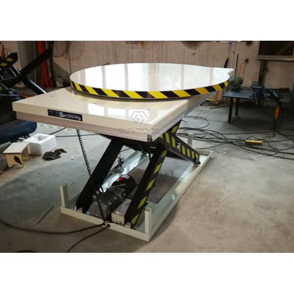 6000 Lb 2200 Lbs неподвижного электрического подъема Scissor таблица подъема 120v с роторной плитой