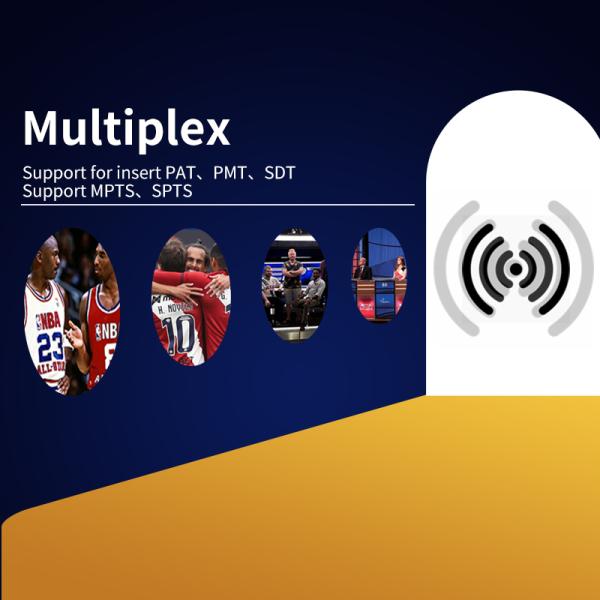 SD IPTV OTT Headend Digital TV Encoder HD H264 To Ethernet IP Video Live Streaming One Stop Solution