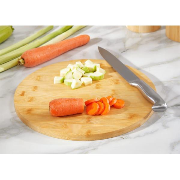 Пицца кухни режа бамбуковый круглый Dia 30cm прерывая доски